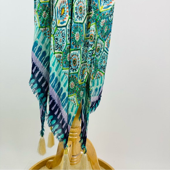 Anthropologie Subtle Luxury Piastrella Kimono One Size - Picture 7 of 11